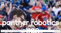 Desktop Screenshot of pantherrobotics.com